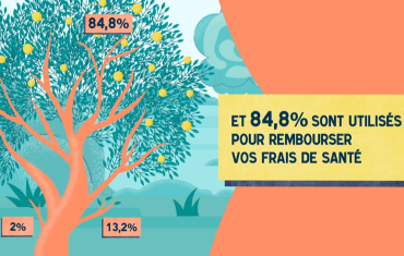 arbre répartition de la cotisation